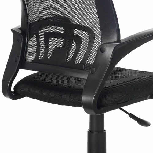 Кресло офисное Brabix Fly MG-396 тсетка/ткань, черное 532083 фото 6